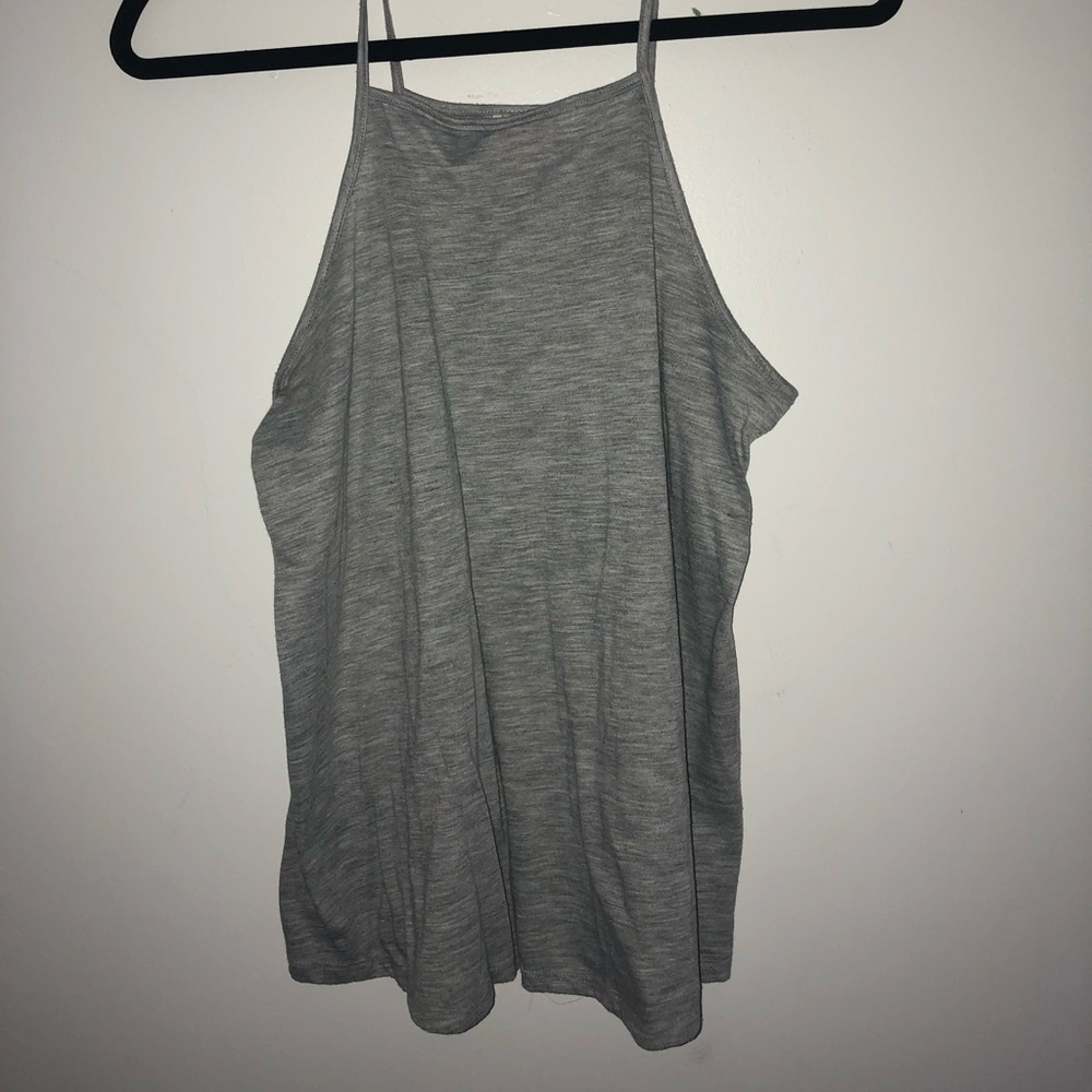 Gray tank top